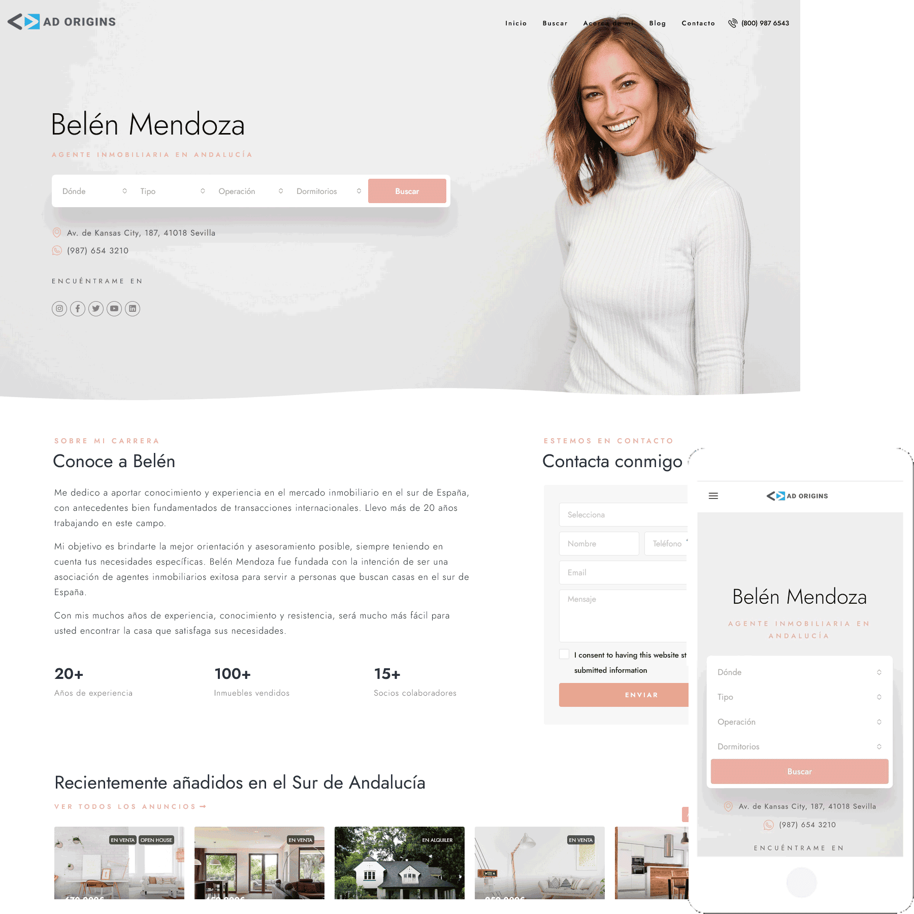 Demo freelance web adorigins